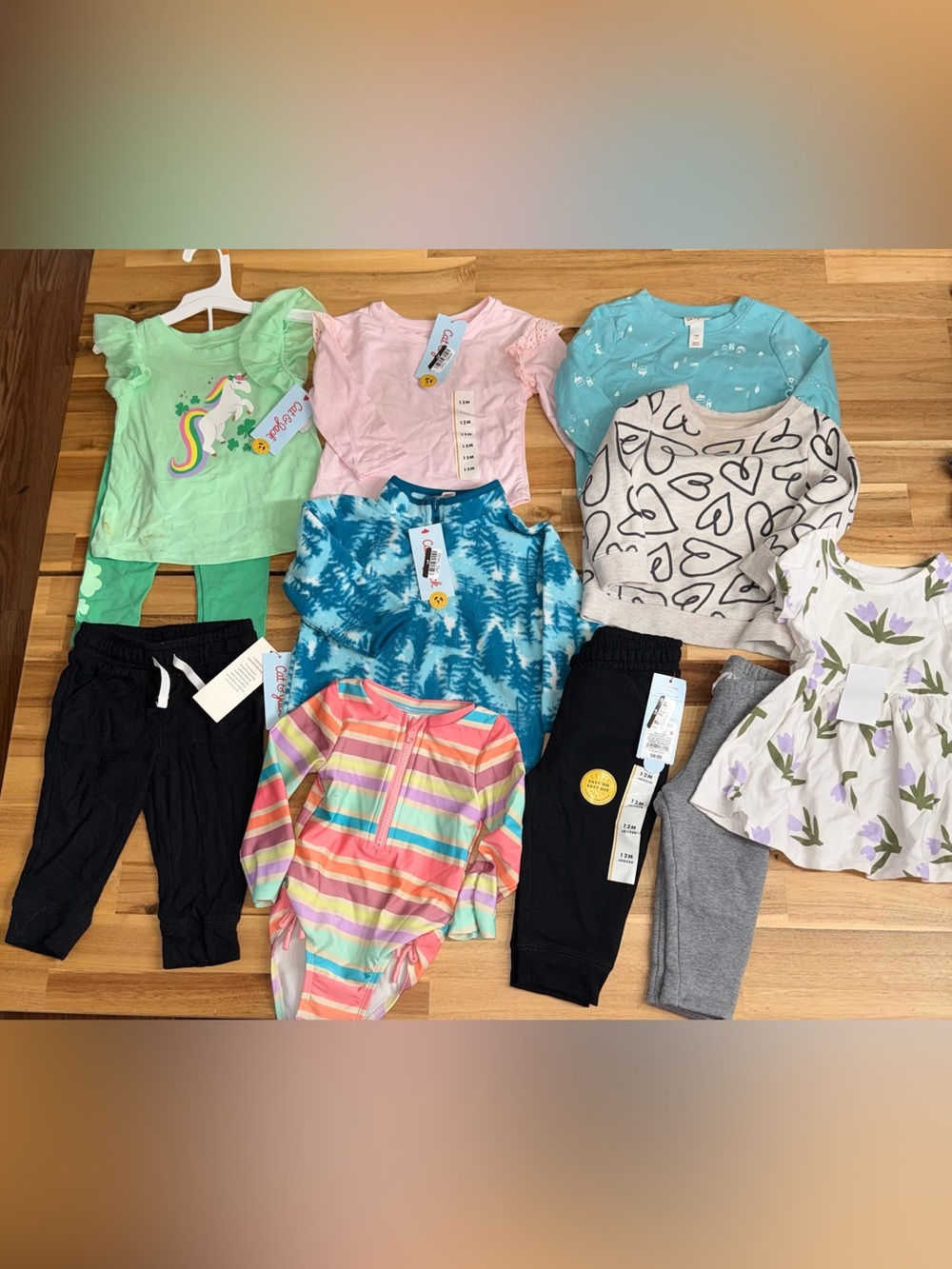 NWT Toddler girls’ clothes bundle 12M